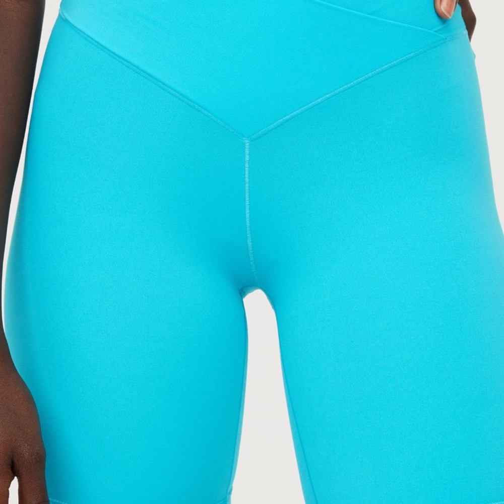 Aerie Turquoise Bike Shorts